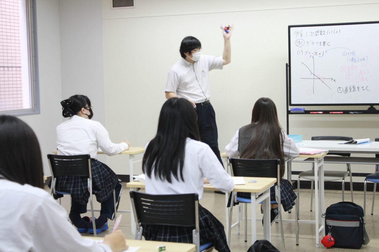 1年生数学の授業 ― 一次関数を学習しました