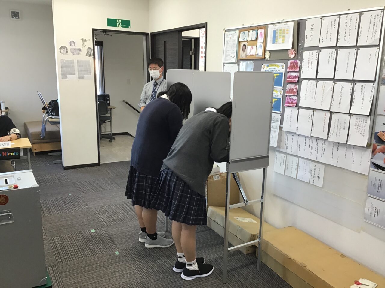 選挙を身近に!主権者教育を実施しました