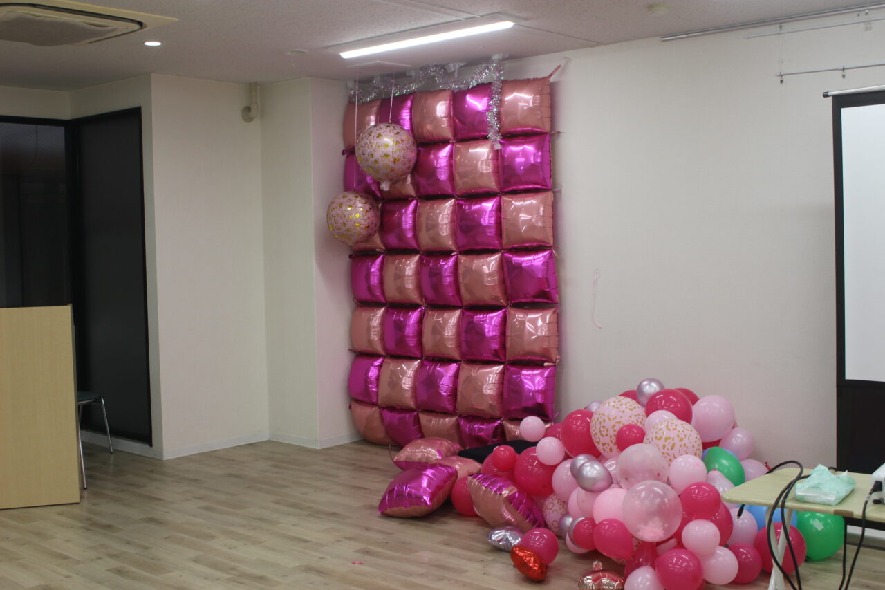 明日は三送会!1・2年生が感謝を込めて準備を進めています