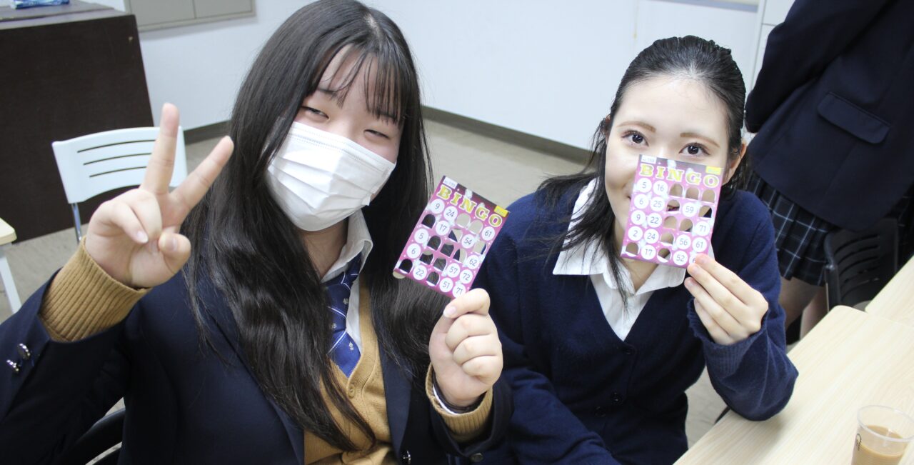 2年生が主体となって企画した「三年生を送る会」