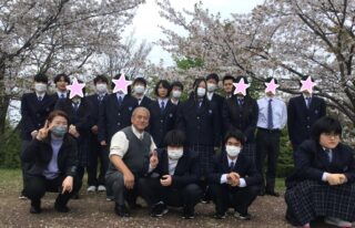 桜の下で新年度スタート！函南校の始業式と初めての登校日