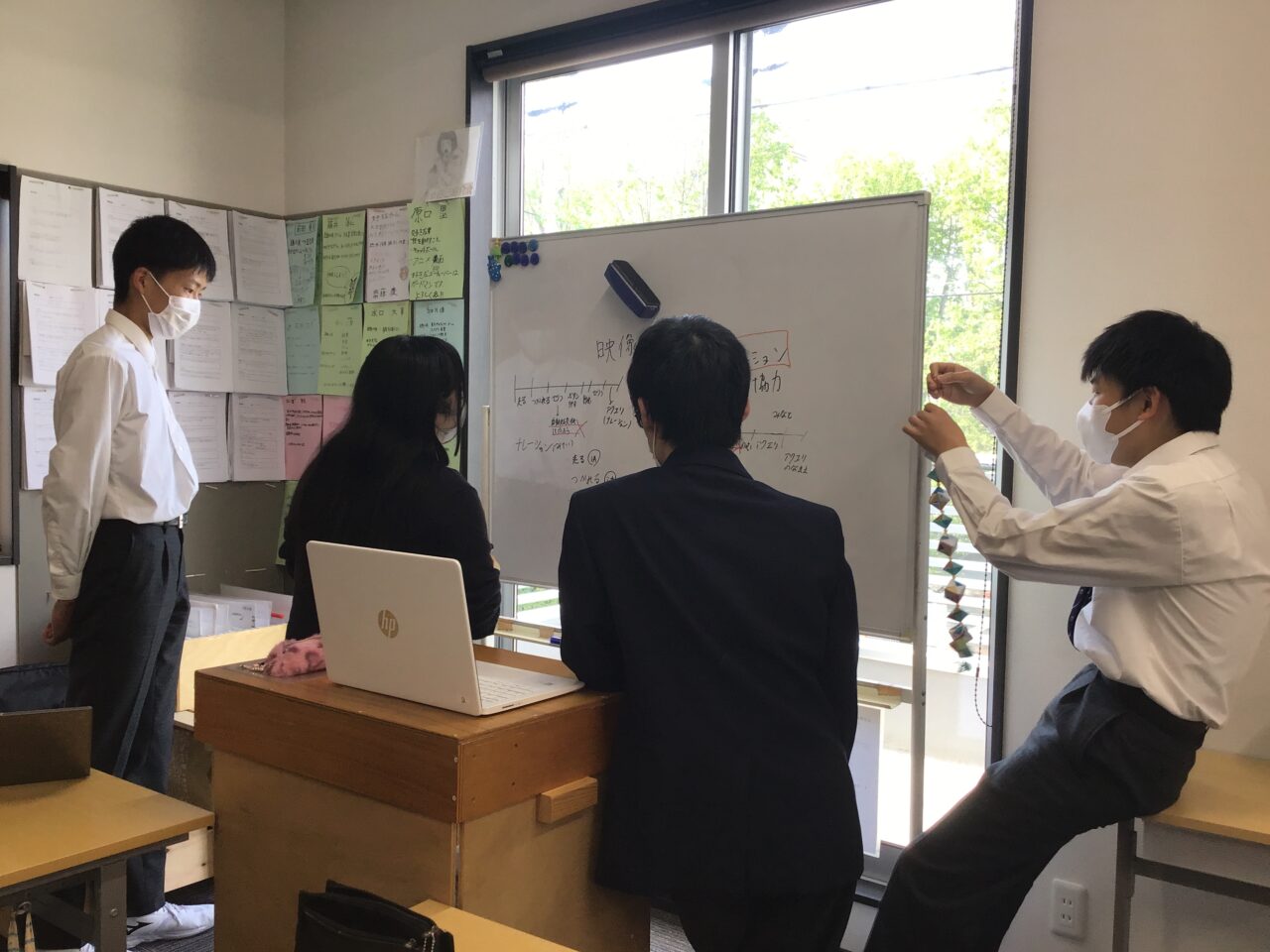 社会へ向けたコミュニケーション力を!函南校3年生が「ソーシャルスキル」で映像制作を開始