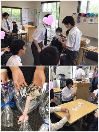 お祝いの笑顔あふれる！函南校で4・5月の誕生会を開催しました